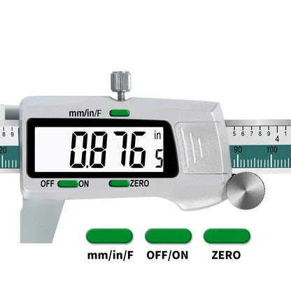 Digital Vernier Caliper 150mm — Fraction/MM/Inch, 0.01mm Precision