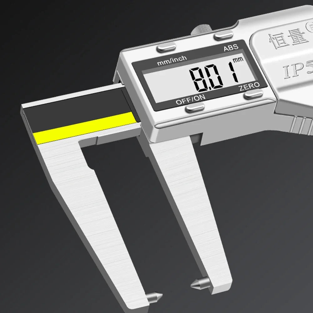 Digital Brake Disc & Groove Caliper — CE Certified, 0.01mm Precision