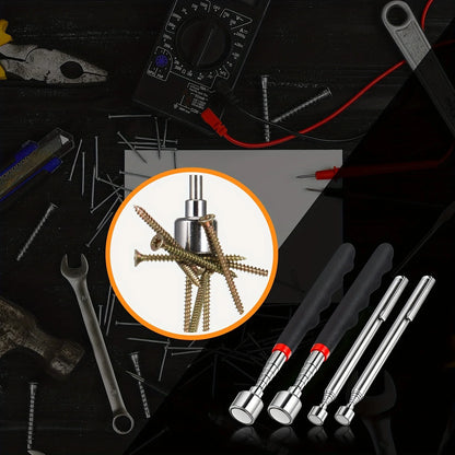 Telescopic Magnetic Picking Tool — Extendable Reach