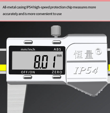 Digital Brake Disc & Groove Caliper — CE Certified, 0.01mm Precision