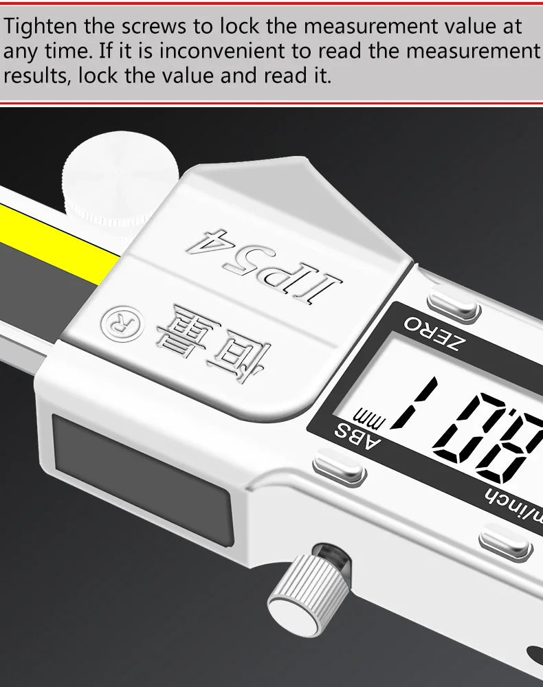 Digital Brake Disc & Groove Caliper — CE Certified, 0.01mm Precision